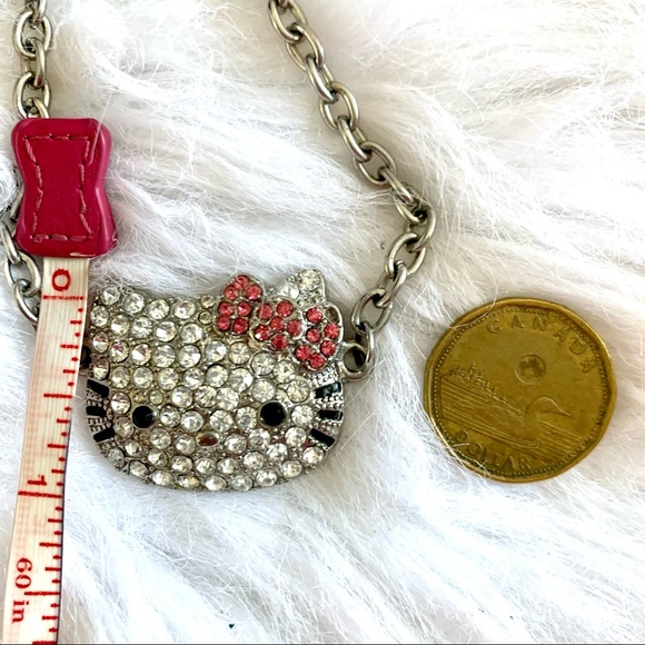 Bling Hello Kitty costume necklace and earring set - Picture 11 of 11